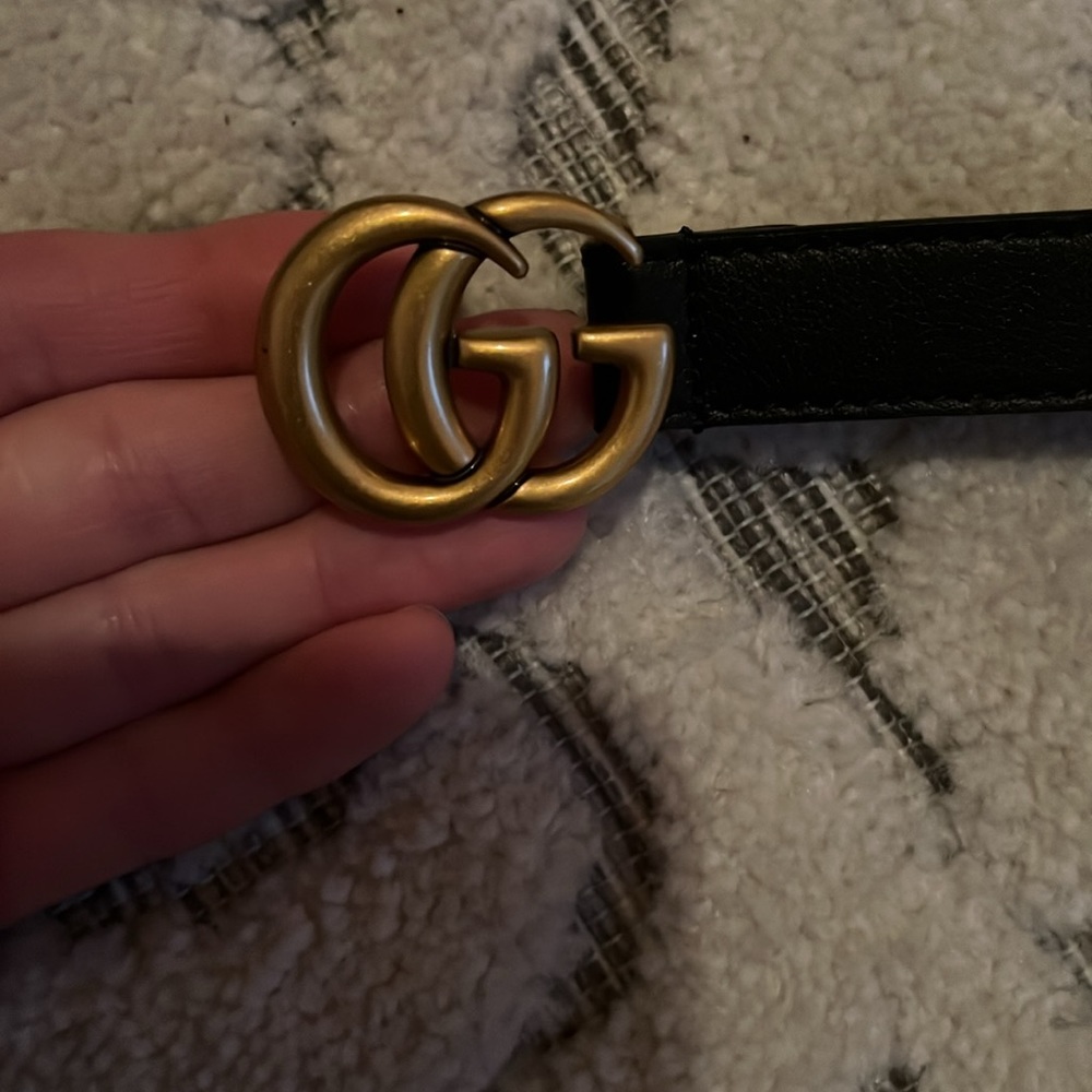 Gucci thin belt men’s - Picture 3 of 6